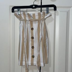 Hollister High-Rise Tight Front Skirt